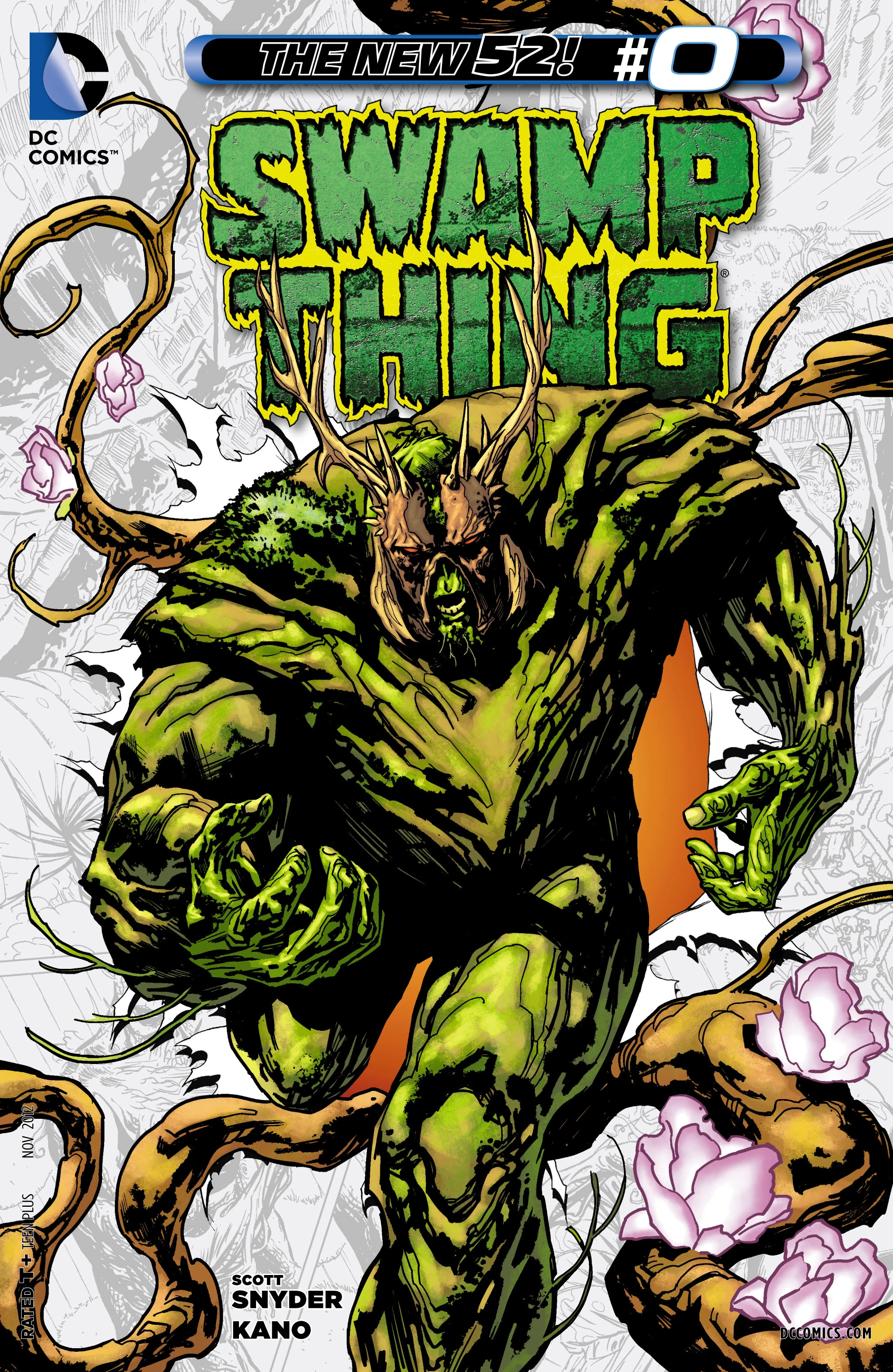 Swamp Thing #0 (DC, 2012 — Cover A) cover